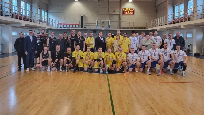 Iekšlietu ministrijas čempionāta sacensībās basketbolā uzvar Valsts policijas komanda