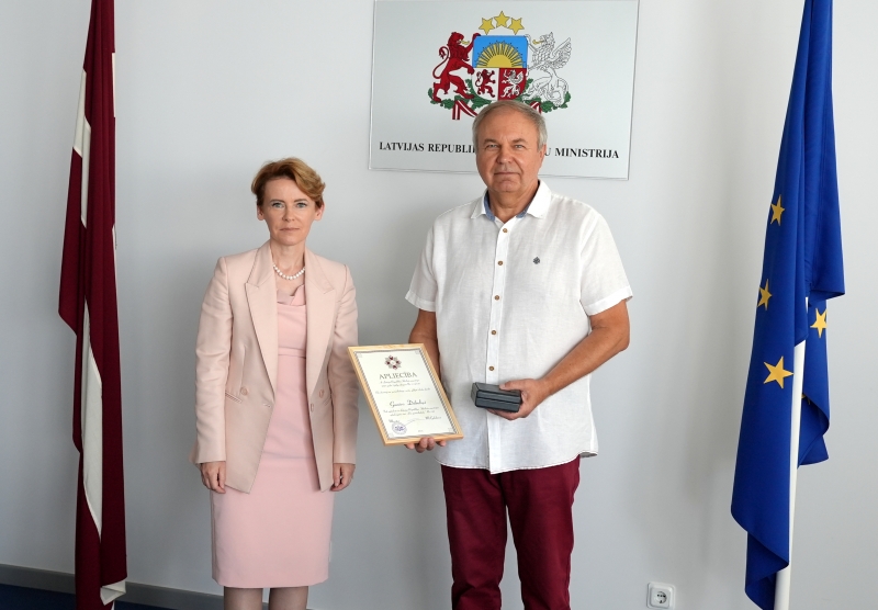 Iekšlietu ministre un G.Dāboliņš