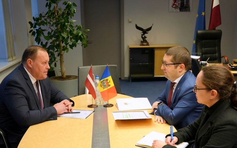 Iekšlietu ministra tikšanās ar Moldovas vēstnieku