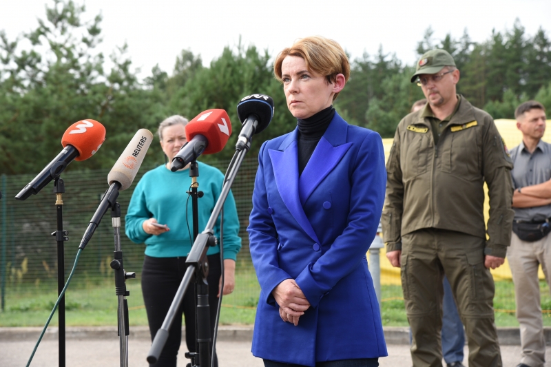 Iekšlietu ministre Marija Golubeva
