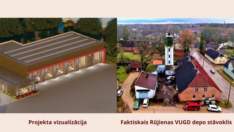 VUGD depo vizualizācija