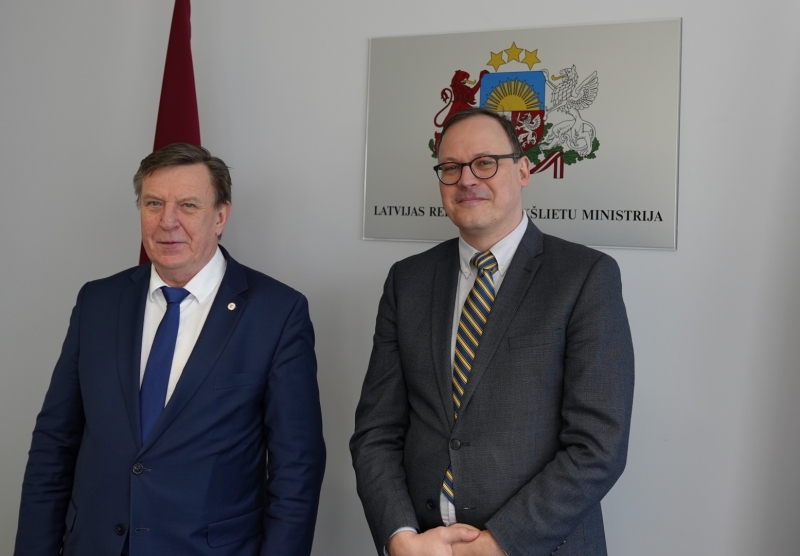 Latvijas iekšlietu ministrs tiekas ar Igaunijas iekšlietu ministru