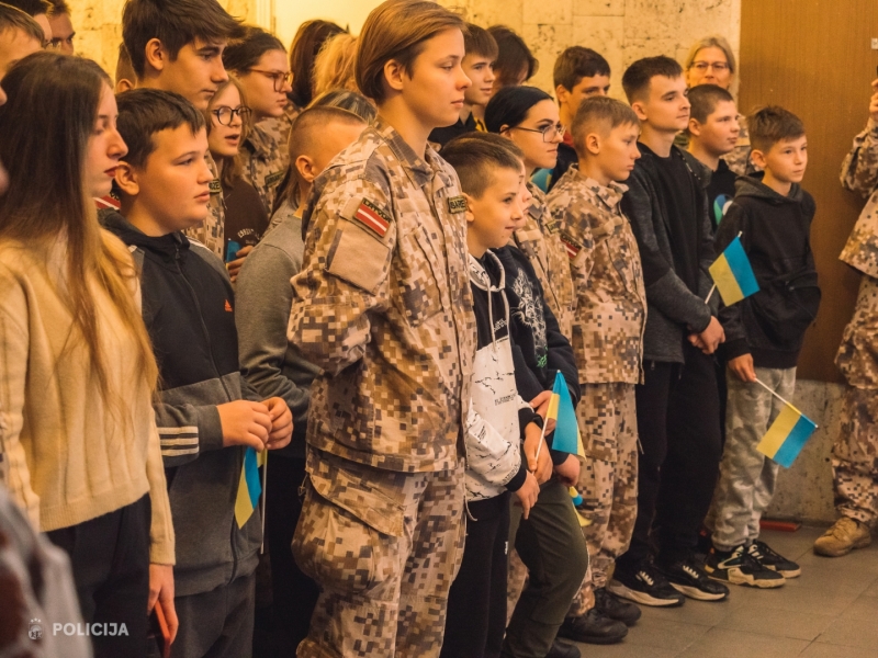bērni no Ukrainas iekšelepās