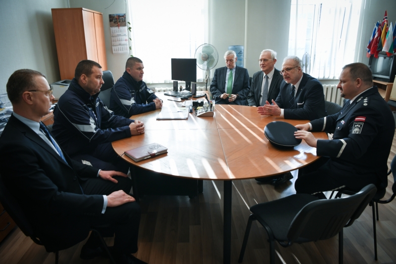 Valsts prezidenta vizīte Valsts policijā