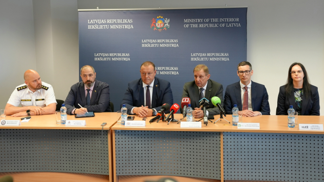 Preses konference par šūnu apraidi Latvijā