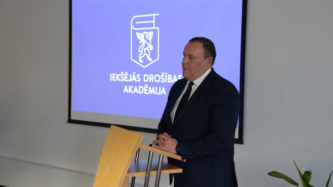 Par godu Iekšējās drošības akadēmijas pirmajai gadadienai pasniedz Iekšlietu ministrijas apbalvojumus