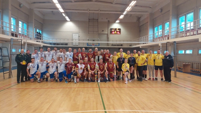 Iekšlietu ministrijas čempionāta sacensībās volejbolā 