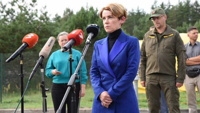 Iekšlietu ministre Marija Golubeva