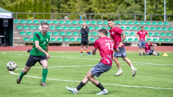 Futbola sacensības Rezeknē