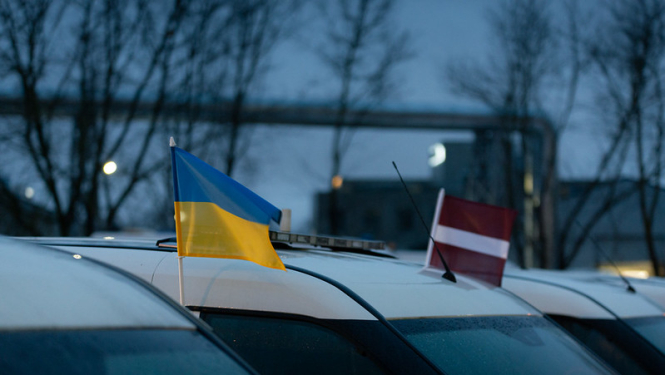 Latvija atbalsta Ukrainu 