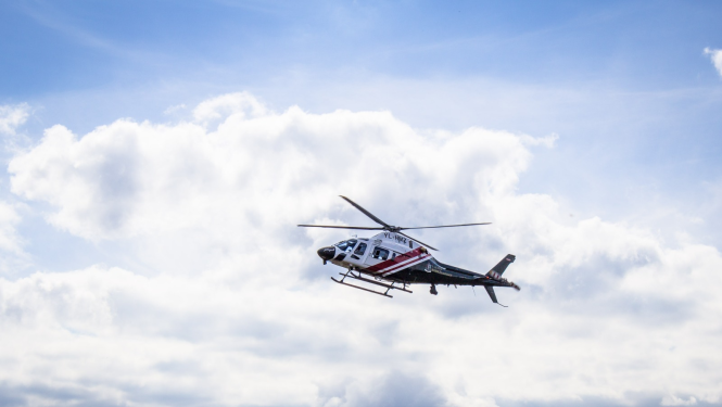 Valsts robežsardzes helikopters