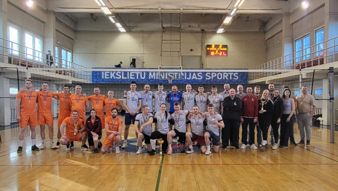 Valsts policijas čempionāta sacensības volejbolā 