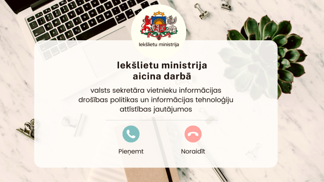 Iekšlietu ministrija aicina darbā