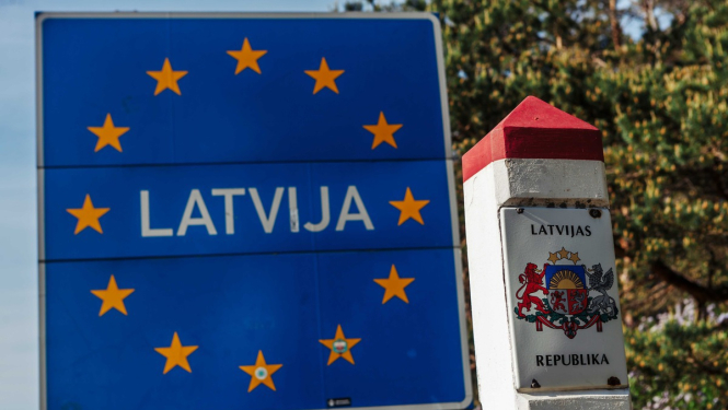 Latvijas robeža