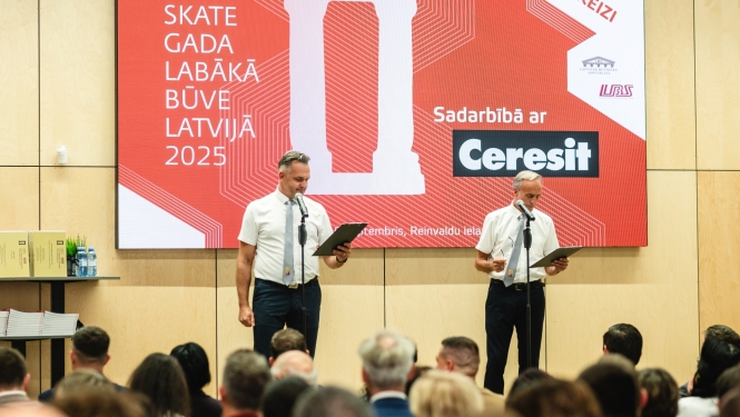 būve 2025