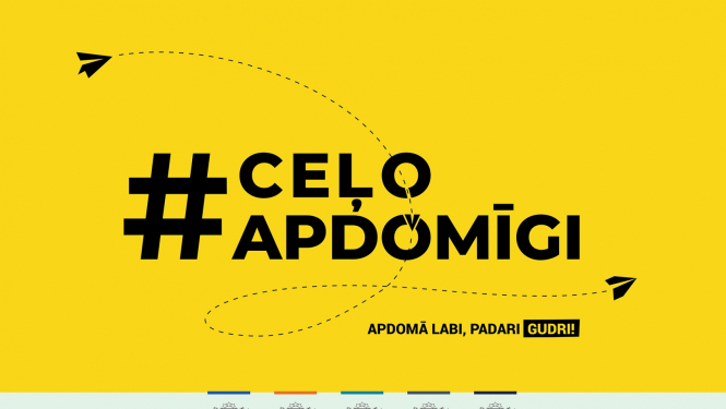 ceļo apdomīgi
