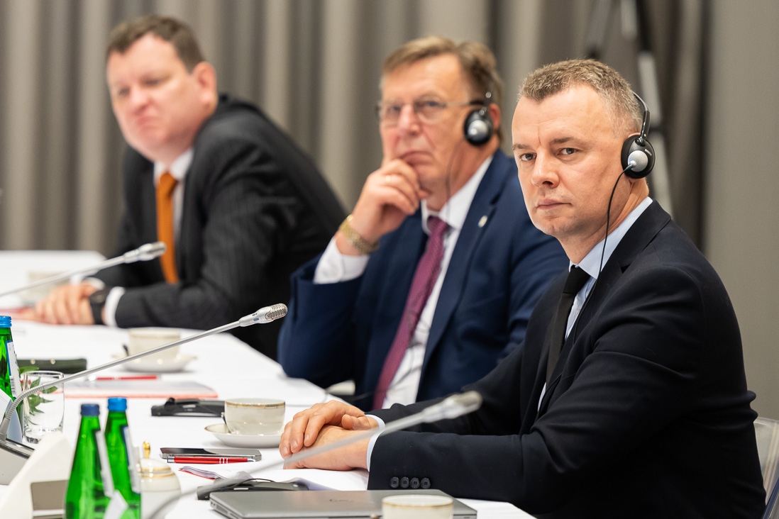 Baltijas valstu un Polijas iekšlietu ministru sanāksme Varšavā 28.08.2023.
