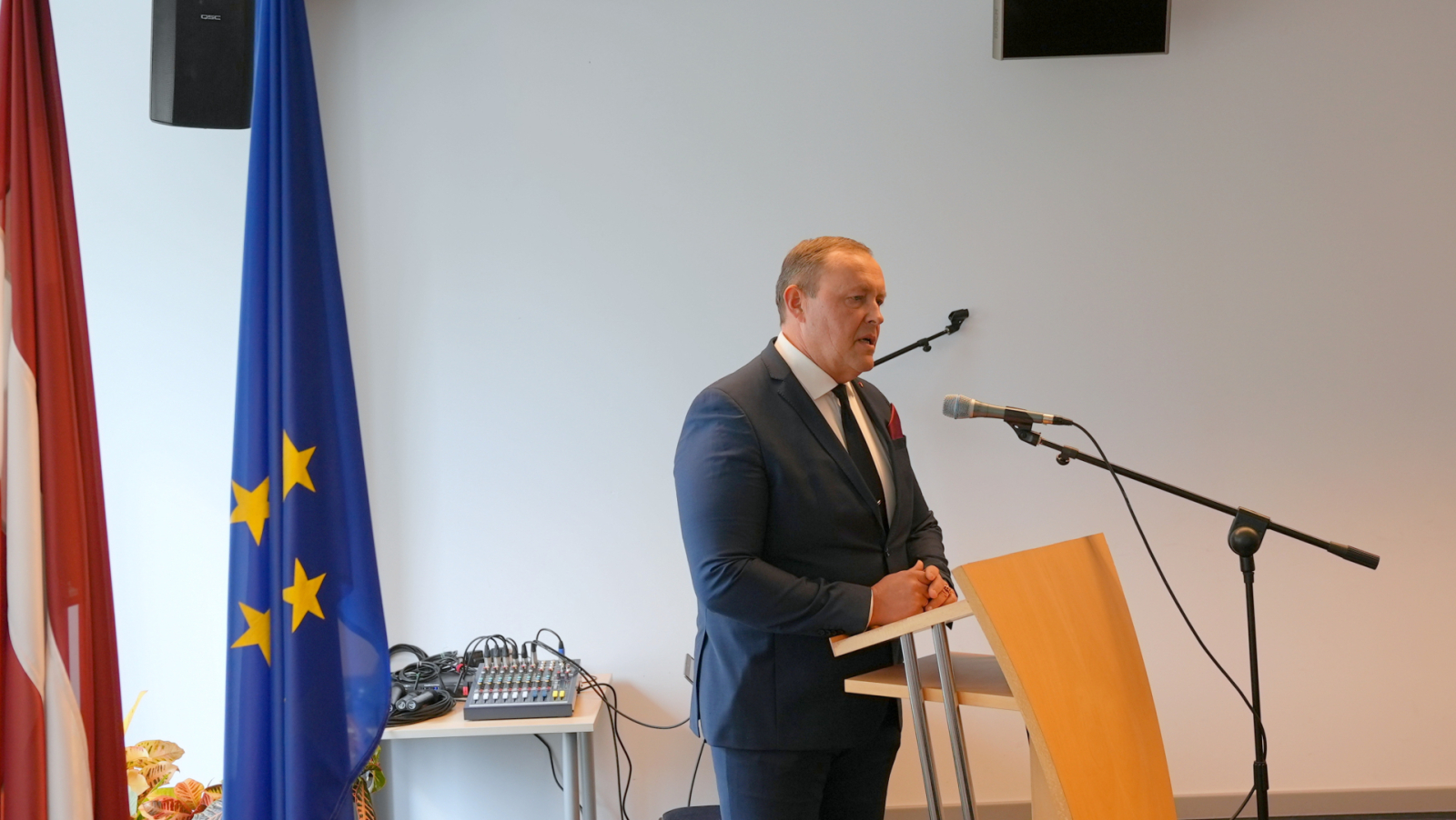 Apbalvošanas pasākums par godu Latvijas Neatkarības atjaunošanas 36.gadadienai