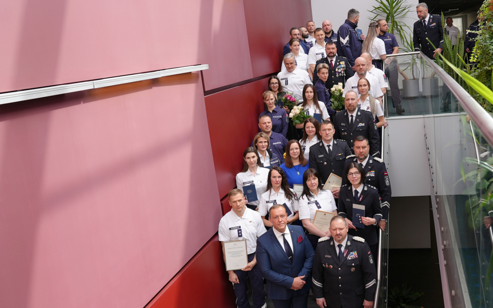 Apbalvošanas pasākums par godu Latvijas Neatkarības atjaunošanas 36.gadadienai