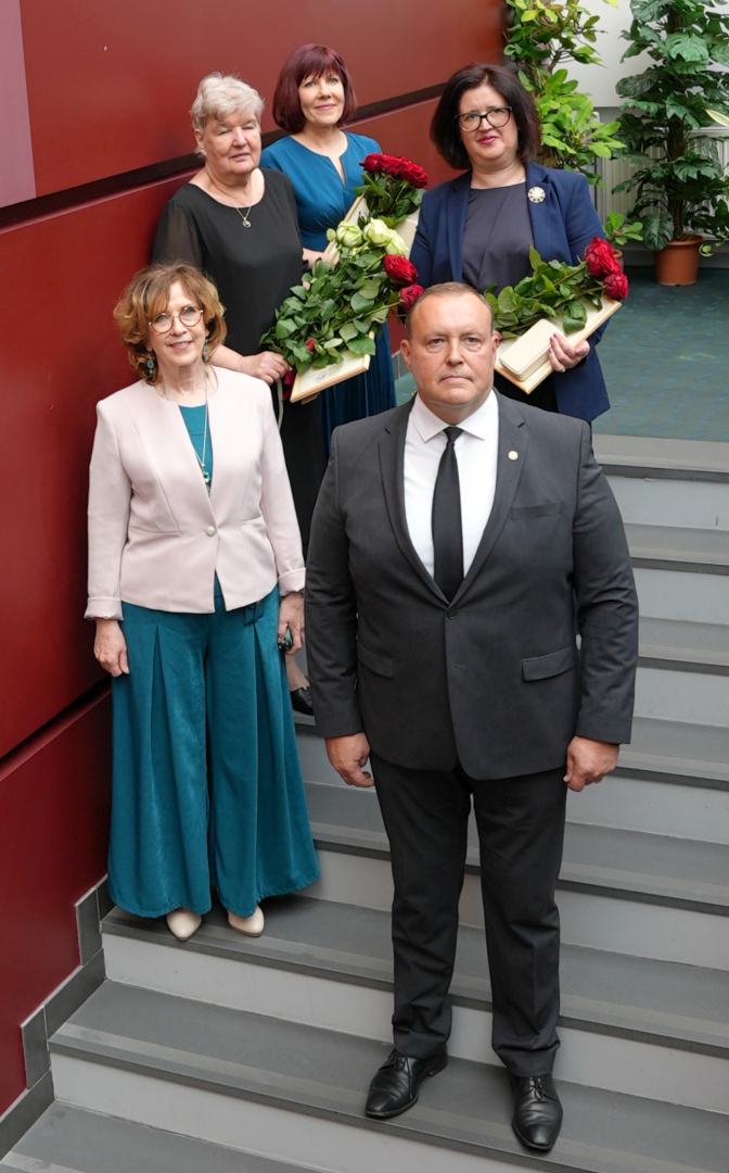 Apbalvošanas pasākums par godu Latvijas Republikas Neatkarības atjaunošanas 35. gadadienai