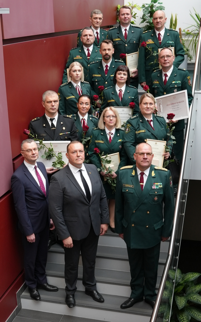 Apbalvošanas pasākums par godu Latvijas Republikas Neatkarības atjaunošanas 35. gadadienai