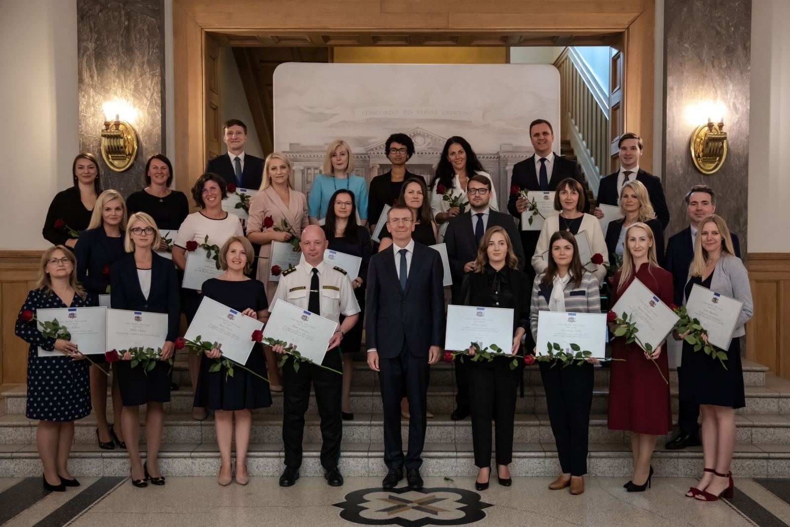 Ārlietu ministrs pasniedz apbalvojumus