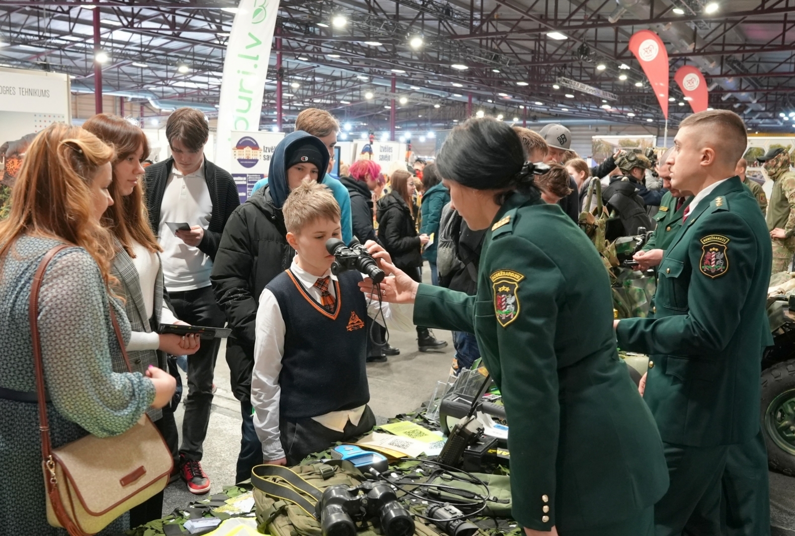 Paraugdemonstrējums izstādē