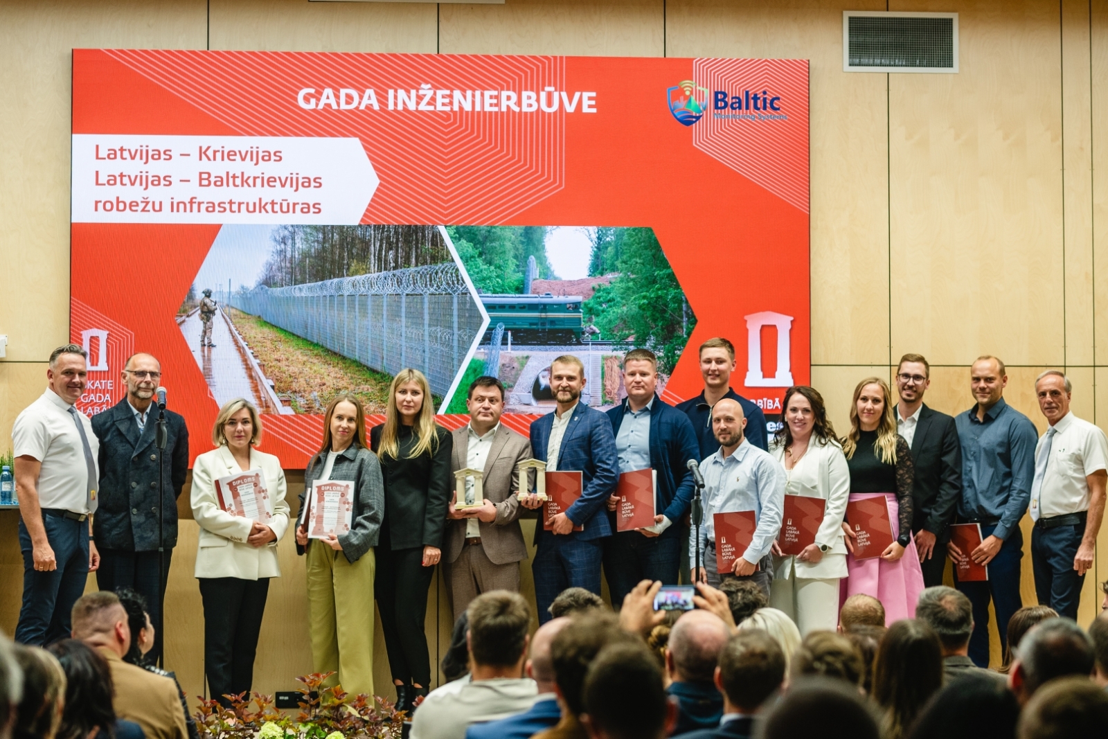 Starp gada labākajām būvēm Latvijā – Katastrofu pārvaldības centri un Latvijas–Baltkrievijas ārējās sauszemes robežas infrastruktūra