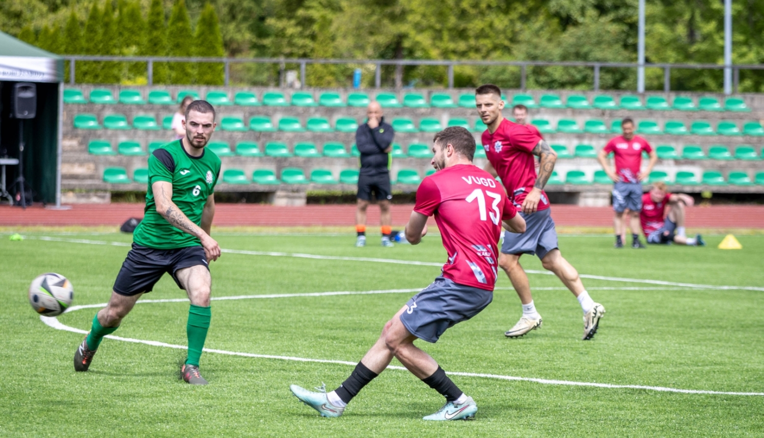 Futbola sacensības Rezeknē