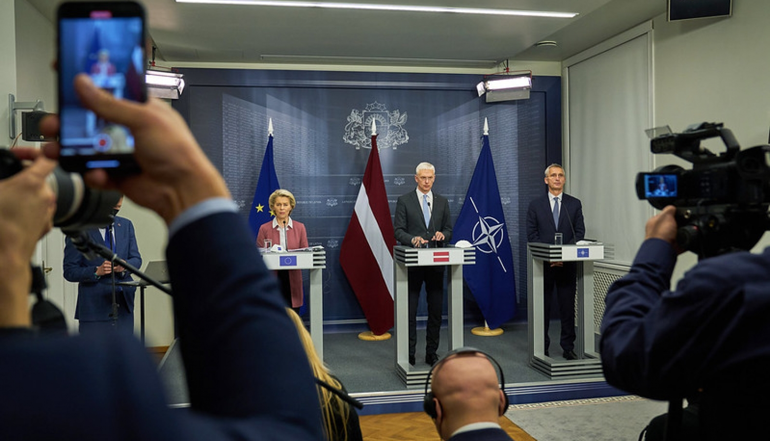 Preses konference Ministru kabinetā