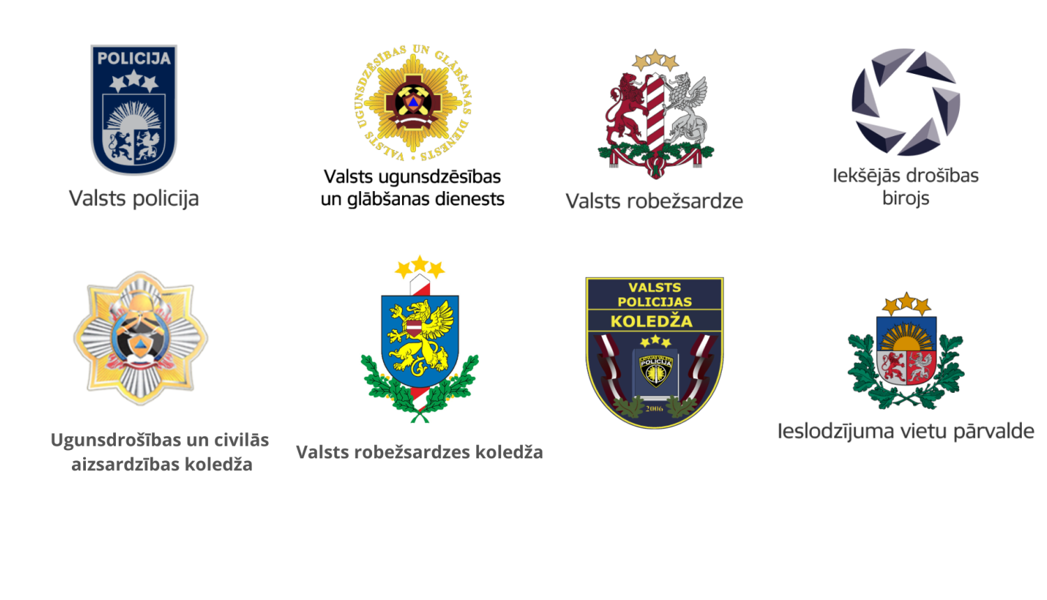 Iestāžu logo