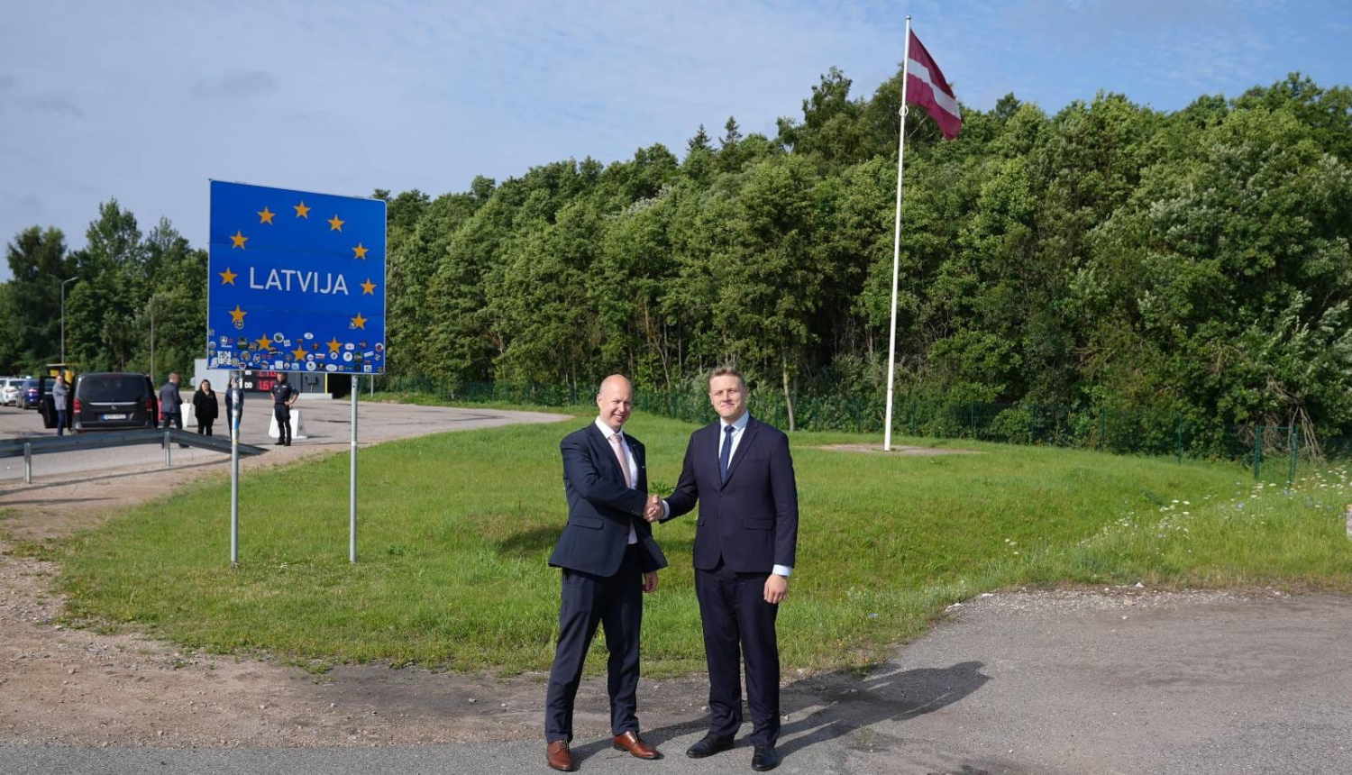 Latvijas un Igaunijas iekšlietu ministri