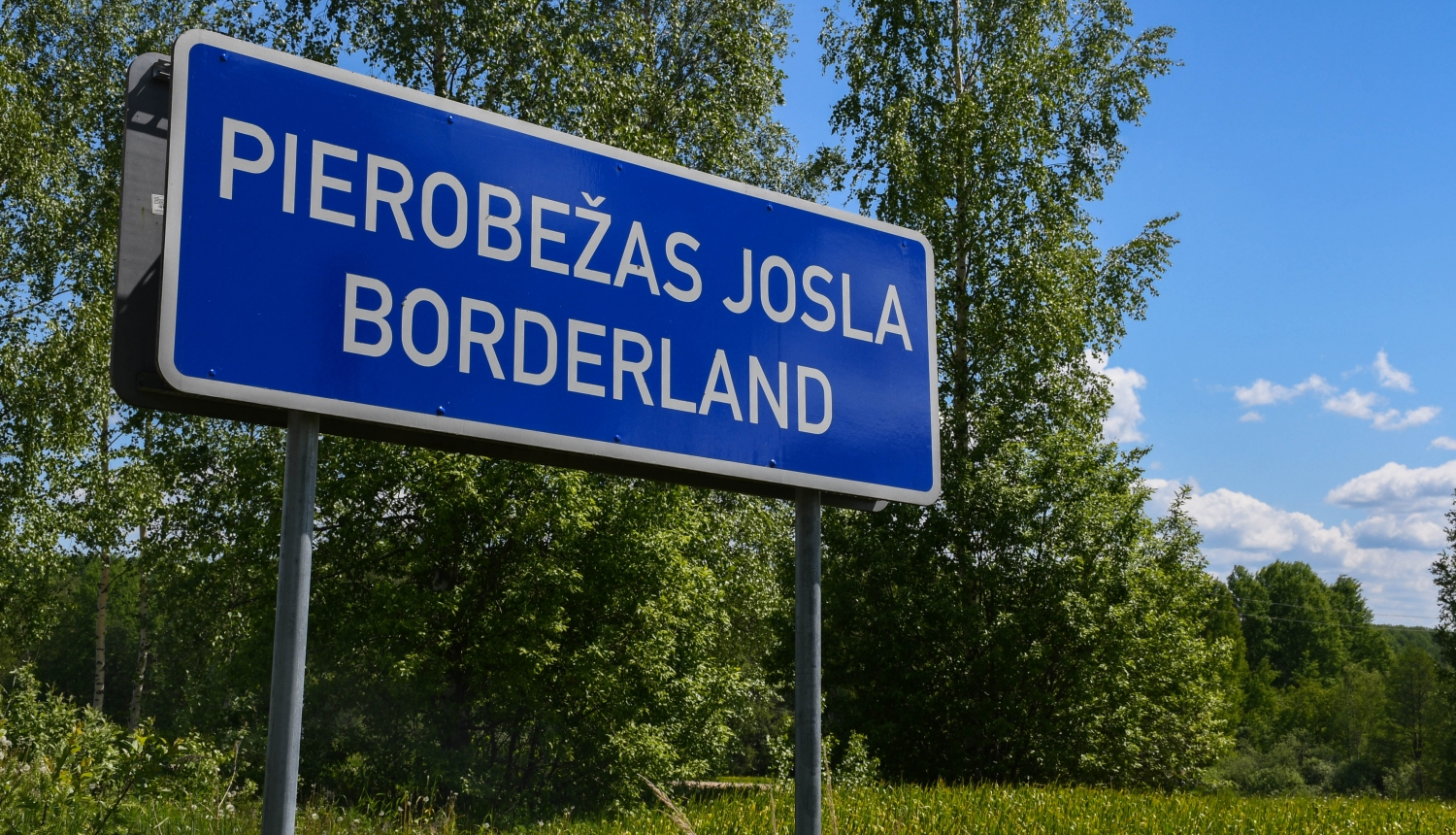 pierobežas joslas zīme