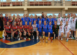 Iekšlietu ministrijas atklātā čempionāta sacensības telpu futbolā sievietēm