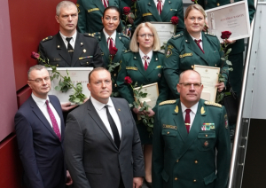 Apbalvošanas pasākums par godu Latvijas Republikas Neatkarības atjaunošanas 35. gadadienai