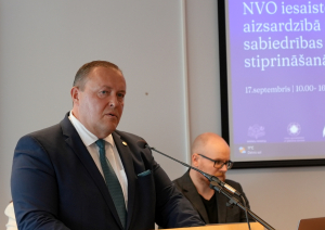 Seminārs Iekšlietu ministrijā - NVO iesaiste civilajā aizsardzībā un sabiedrības noturības stiprināšanā