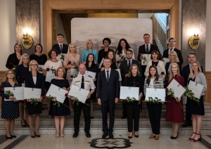 Ārlietu ministrs pasniedz apbalvojumus