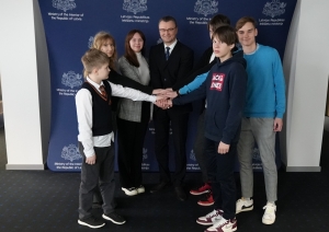 Valsts sekretārs ar jauniešiem