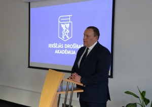 Par godu Iekšējās drošības akadēmijas pirmajai gadadienai pasniedz Iekšlietu ministrijas apbalvojumus