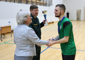 Iekšlietu ministrijas čempionāta sacensībās telpu futbolā uzvar  Valsts robežsardzes komanda