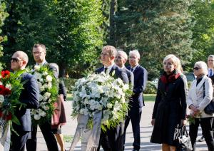 Latvijas pirmā iekšlietu ministra un Ievērojamā Latvijas valsts un sabiedriskā darbinieka Miķeļa Valtera mirstīgo atlieku pārapbedīšana Latvijā