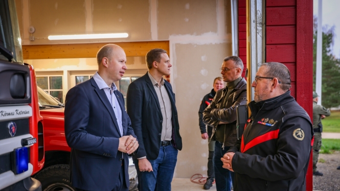 Latvijas un Igaunijas iekšlietu ministri