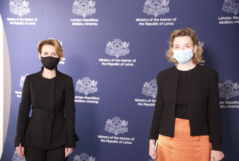 Tikšanās ar Francijas vēstnieci Latvijā