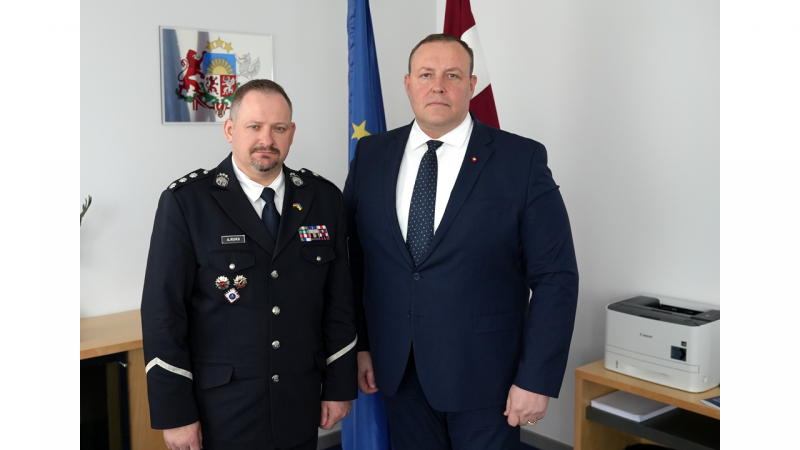 Iekšlietu ministrs un Valsts policijas priekšnieks