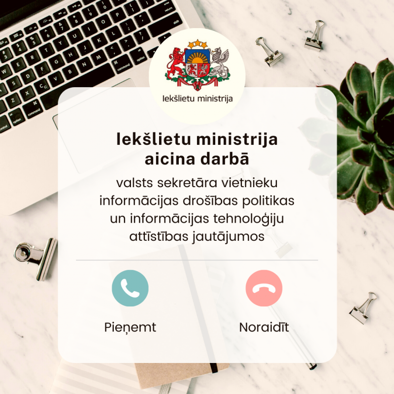 Iekšlietu ministrija aicina darbā