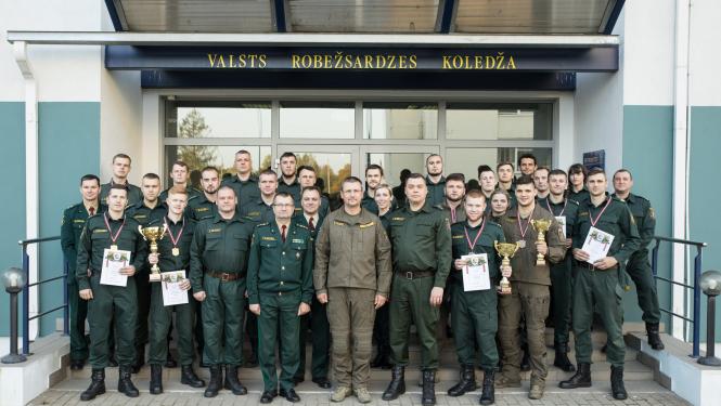 Aizvadītas XVIII robežsargu norīkojumu sacensības