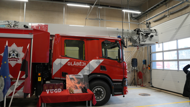 Katastrofu pārvaldības centra atklāšana Alsungā