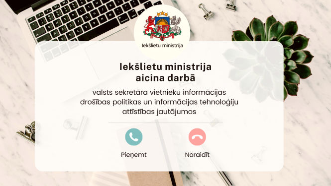 Iekšlietu ministrija aicina darbā