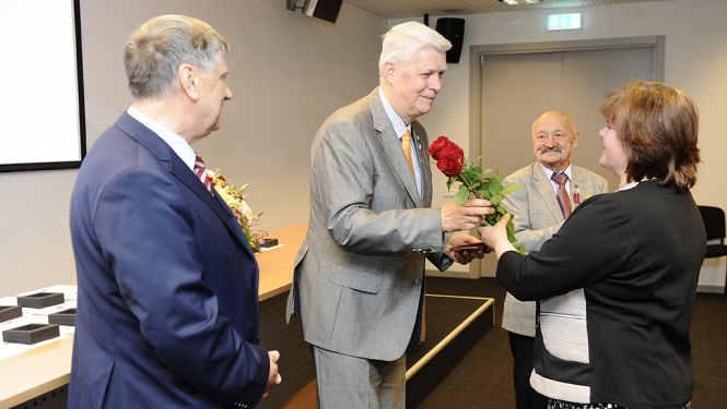 Čornobiļas AES seku likvidēšanas dalībnieku godināšana