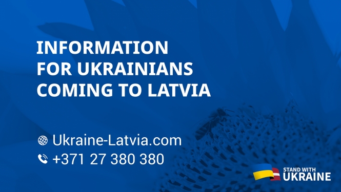 Information for ukrainians coming to Latvia